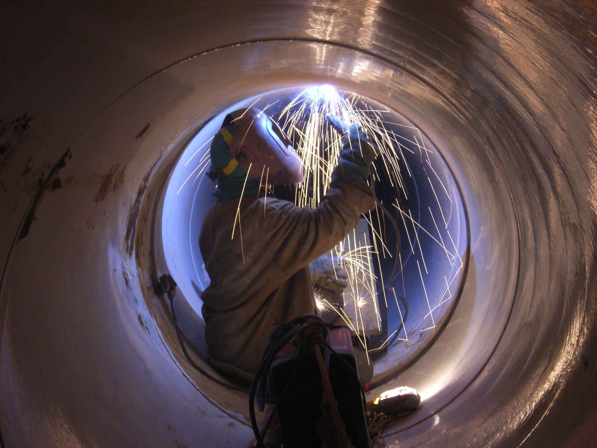 Schweißen von Druckleitungen